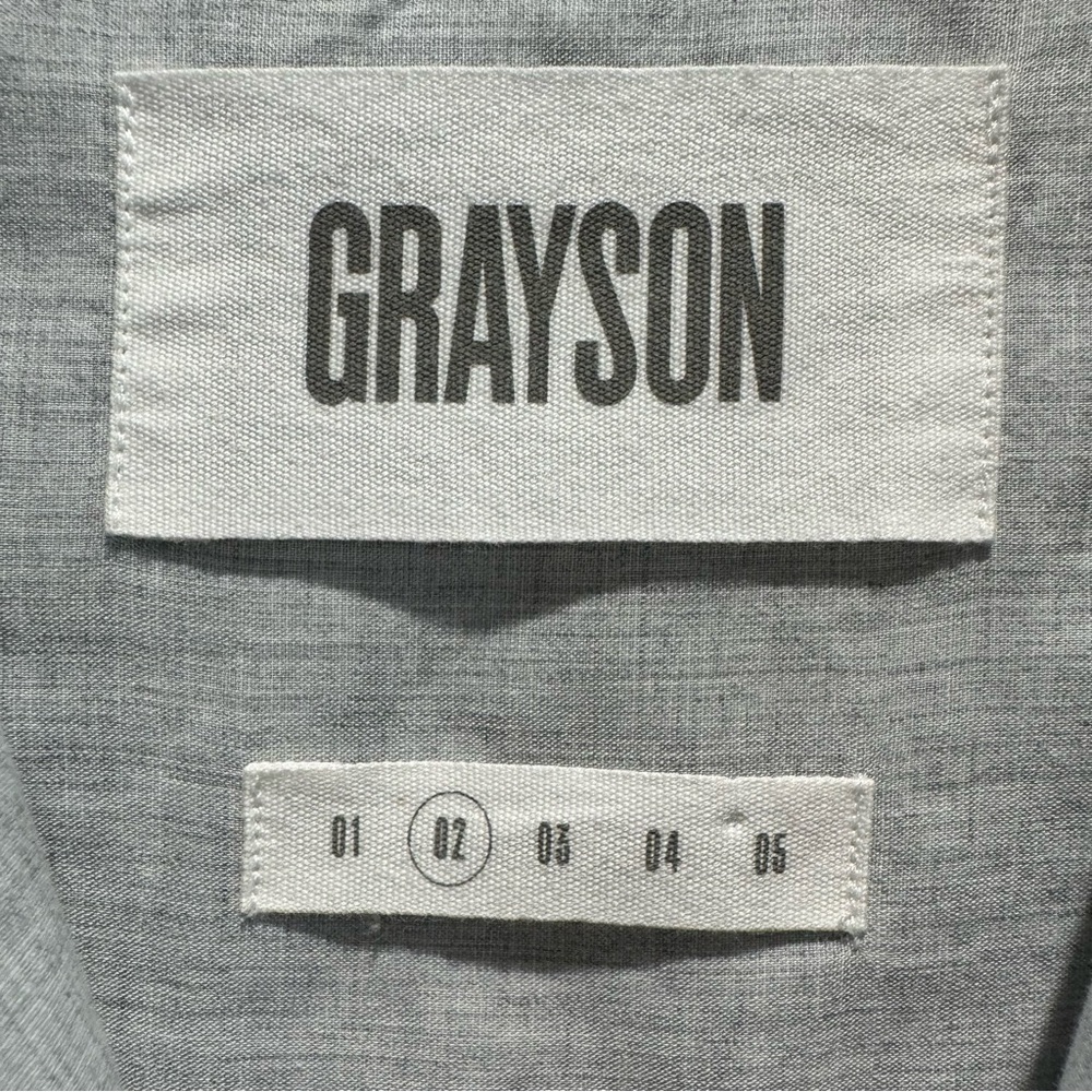 Gray Grayson Spread Collar Button Down Women’s Si… - image 8